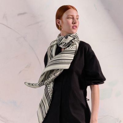 HERMES スカーフ カレ90 BRAZIL ブラジル カレ エルメス シルク